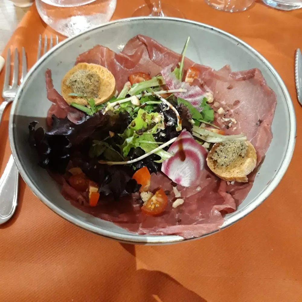 Carpaccio de Bœuf À L Huile de Noisettes